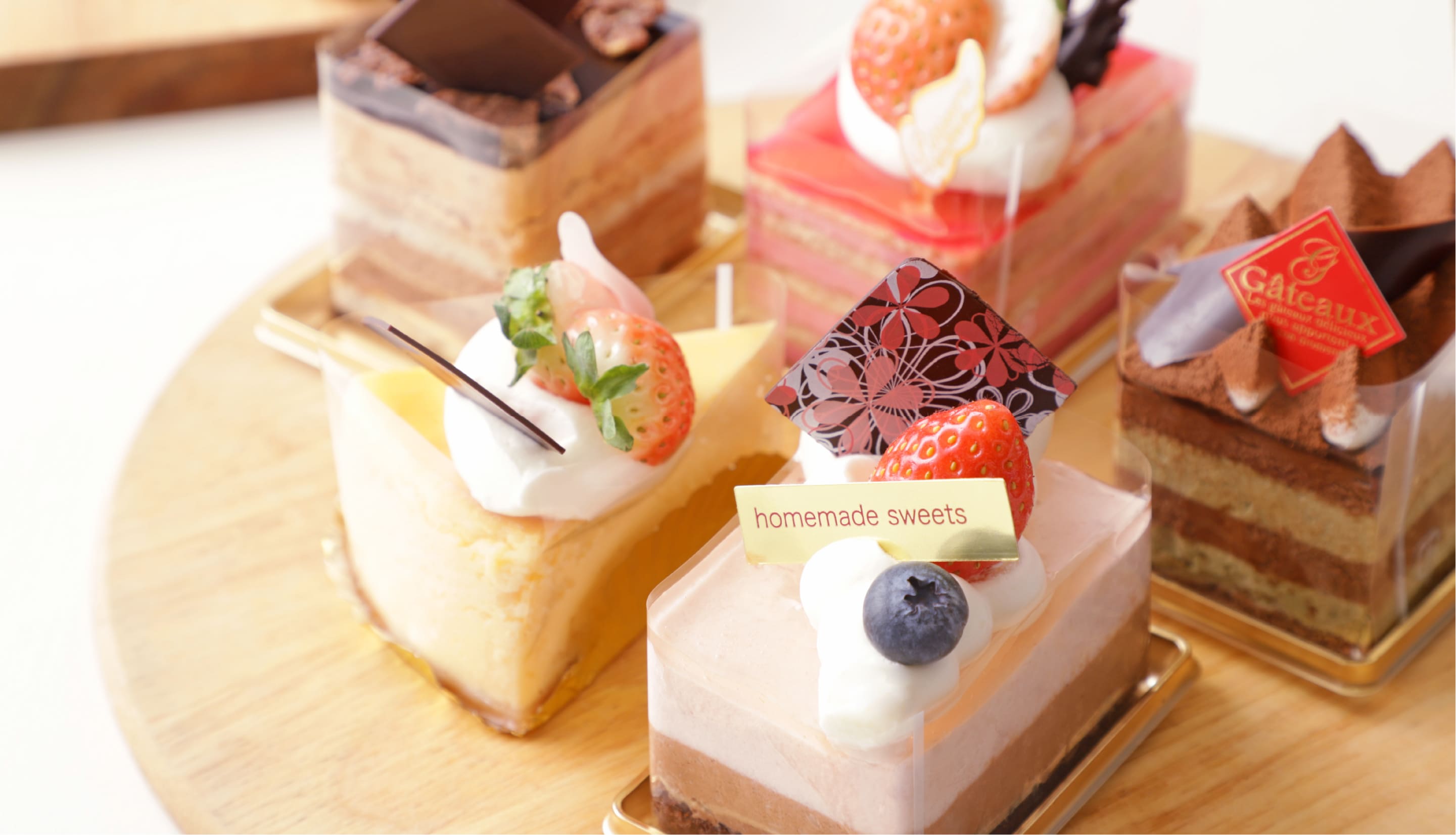 ケーキのスライド1